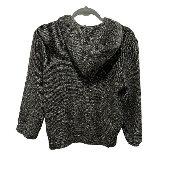 Zara knit wear gray kids zip up sweater jacket size 9-10 NWT - Picture 2 of 7